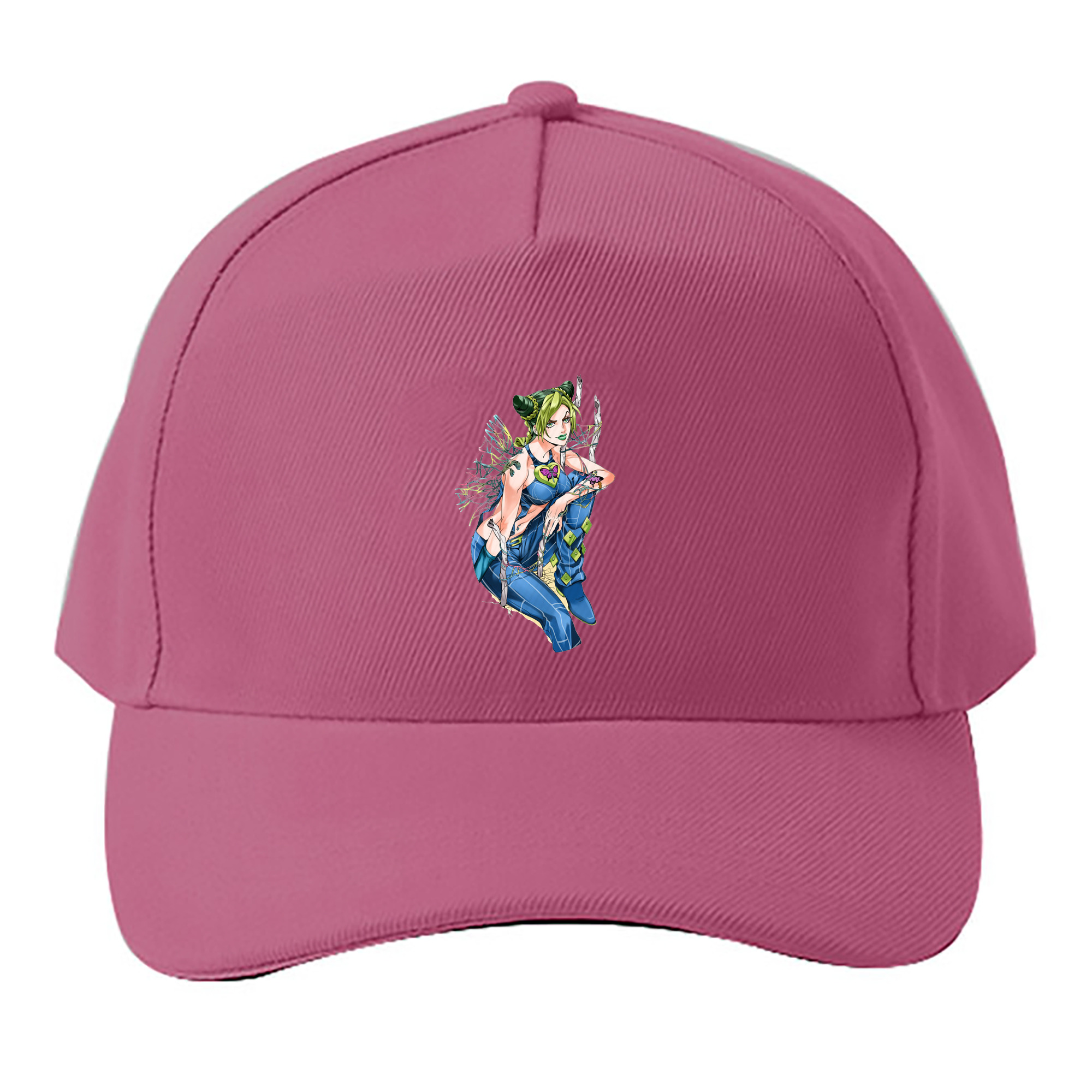 （画像用） "ジョジョの奇妙な冒険 くうじょう ジョリーン JoJo's Bizarre Adventure Jolyne Cujoh " ベースボールキャップ 綿100％ 男女兼用 帽子 スポーツ
